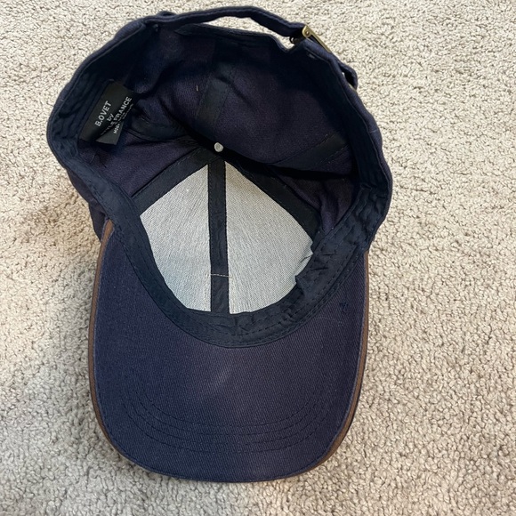 B. Ovet by Style France Paris Navy Blue Eiffel Tower Logo Baseball Cap Hat. - Picture 4 of 8